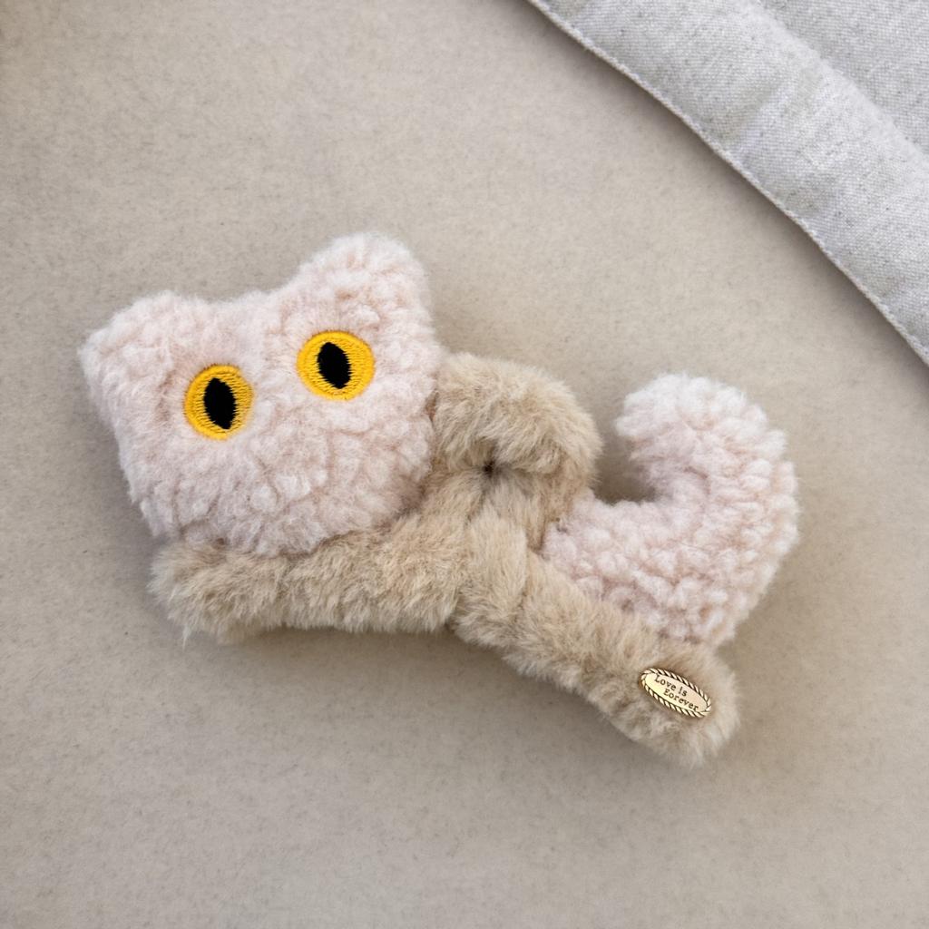 Cartoon 3D Cat Gripper, Cute Princess Updo, Shark Hairpin