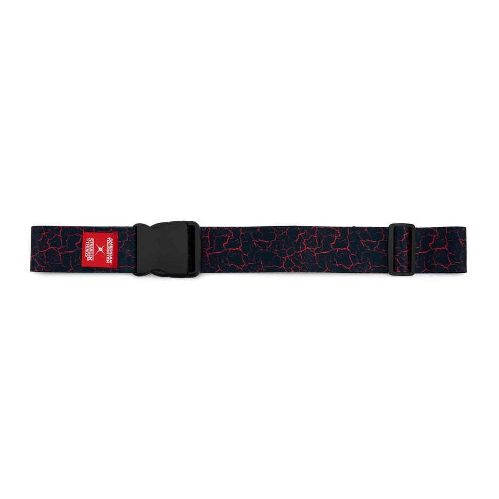 American Tourister Stranger Things Luggage Strap Adjustable Suitcase Belt Black