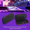 Game Console Storage Case with 2Pcs Tempered Glass Screen Protector Film Anti-Scratch Portable Travel Organiser Bag for Switch 2