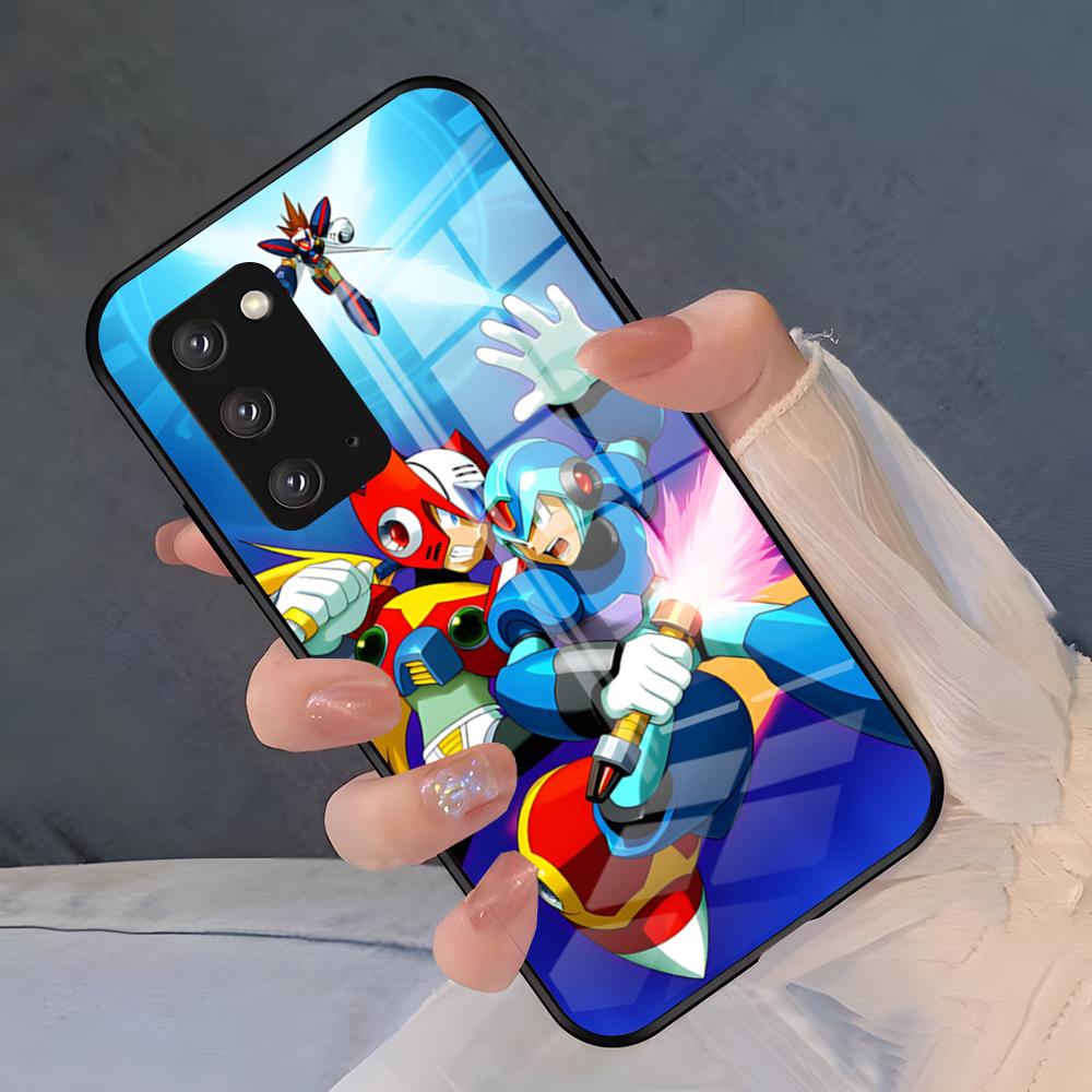 Megaman Zero Phone Case For Samsung S26 S25 Plus S20 S20 Plus S22 Ultra S23 FE S21 Plus S21 Ultra Glass Cover