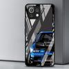 Case for Xiaomi Mi 12 Note 10 13 10T 14 10 Pro 11 Lite 12X 12T 11T Glass Phone Cover Dream Car