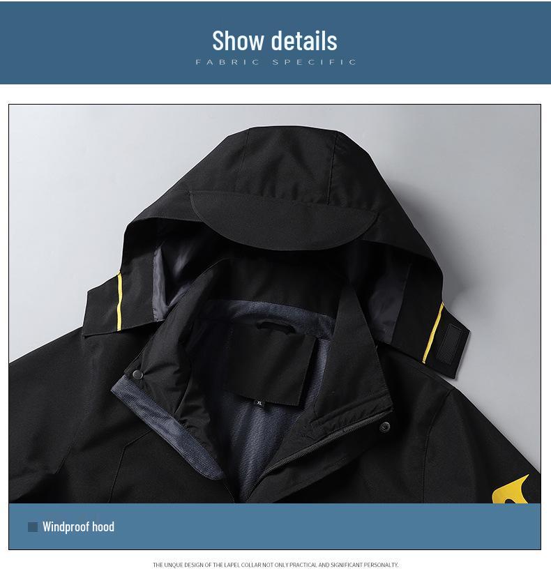 Unisex Waterproof & Windproof Softshell Jacket for Outdoors
