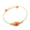 Hand-Wound Gold Agate Bead Opening Simple Bracelet Bracelet Devil Eye Bracelet B44