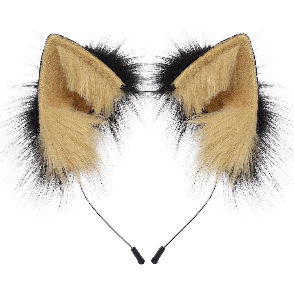 Realistic Handmade Plush Cat & Fox Ears Headband - Japanese Lolita Style Hair Accessories