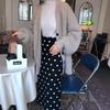 Korean Style Loose Faux Mink Velvet V-neck Cardigan Coat for Women