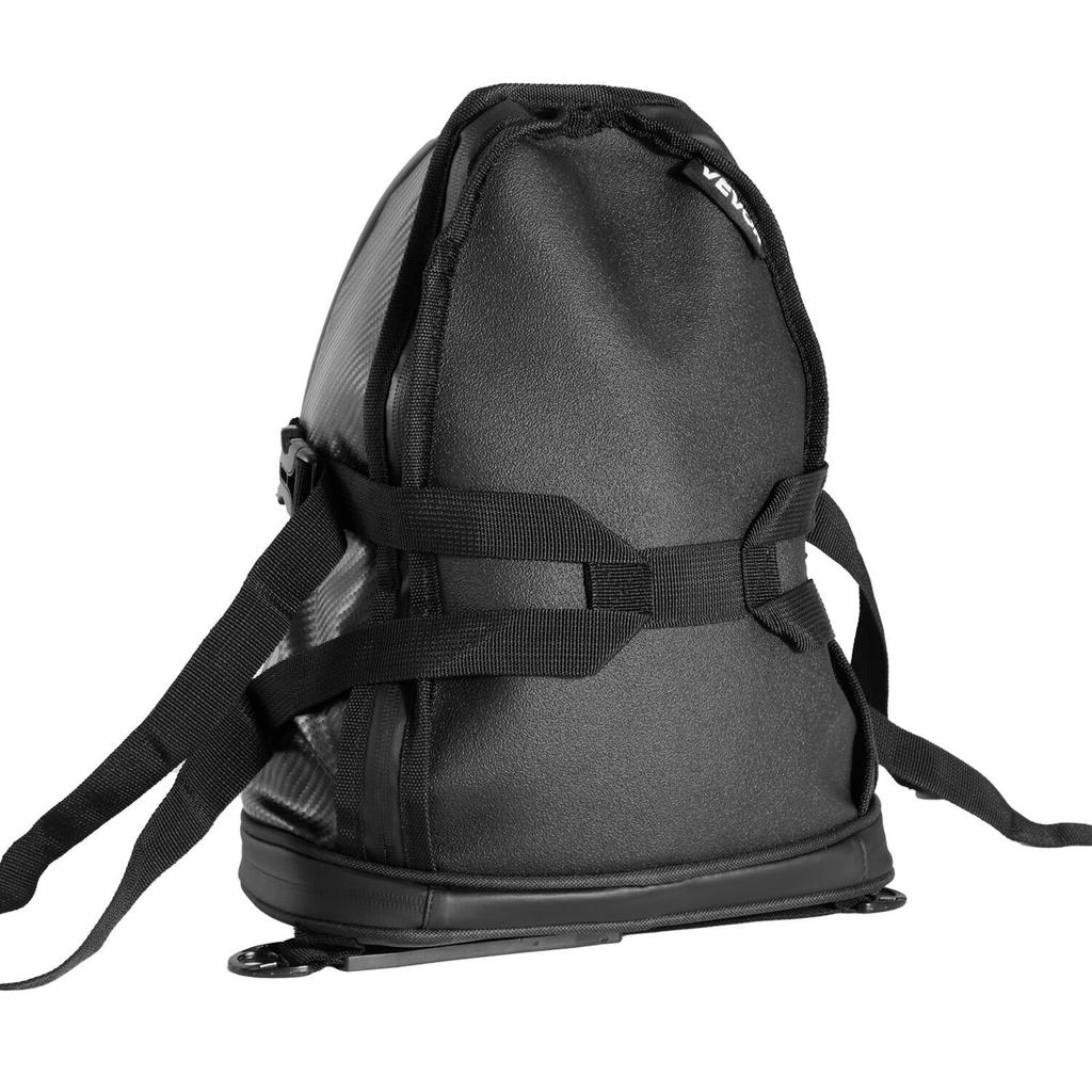 Motorcycle Tail Bag, 10 L Motorcycle Rear Seat Bag with Waterproof Rain Cover, Outdoor Sports Motorbike Luggage Storage Trunk Rack Backpack Handbag