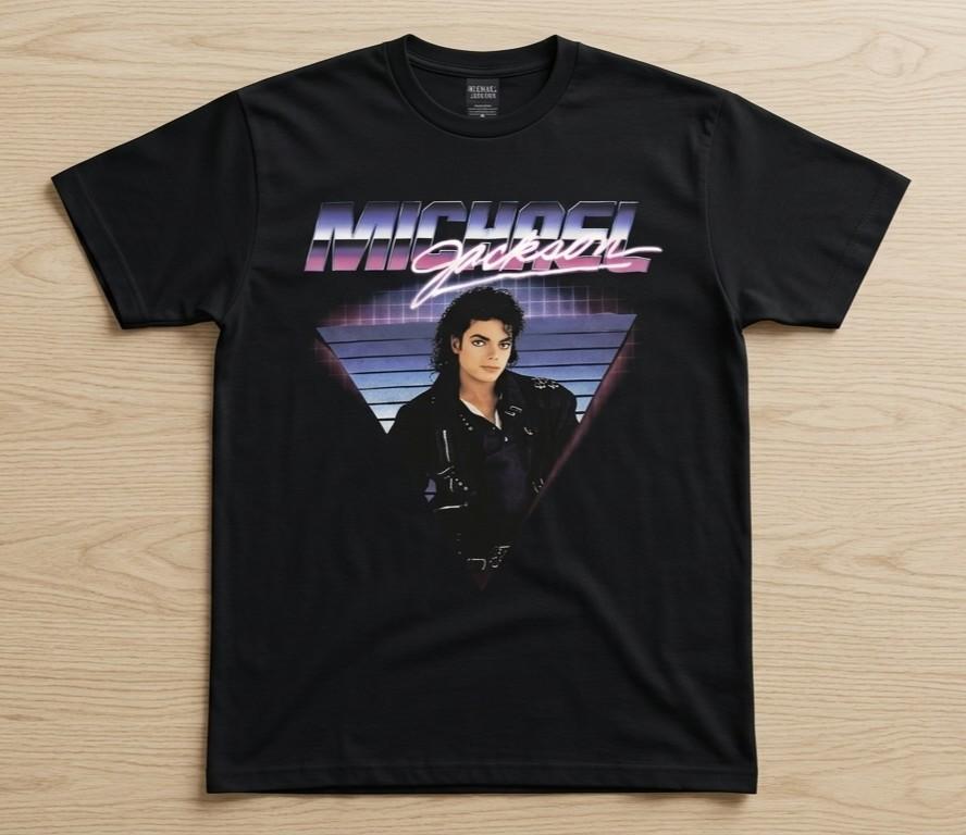 Michael Jackson Authentic Michael Jackson King Of Pop | 220426N12 Unisex T-Shirt XXXL