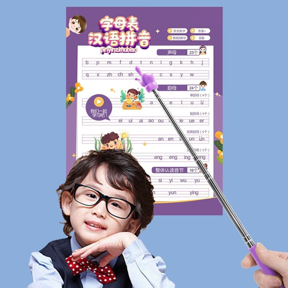 White Board Finger Reading Guide Preschool Teaching Tools Teaching Stick Teacher's Special Pointer