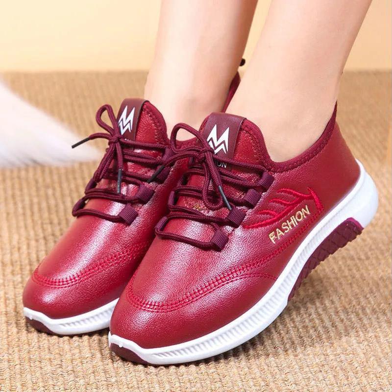 Женская зимняя бархатная хлопковая обувь для мам — фото 3