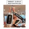 5 Button Zinc Alloy Car Key Case for Nissan Patrol Versa m Maxima Altima Rogue Armada Sentra Murano Leaf Sunny X-Trail Qashqai