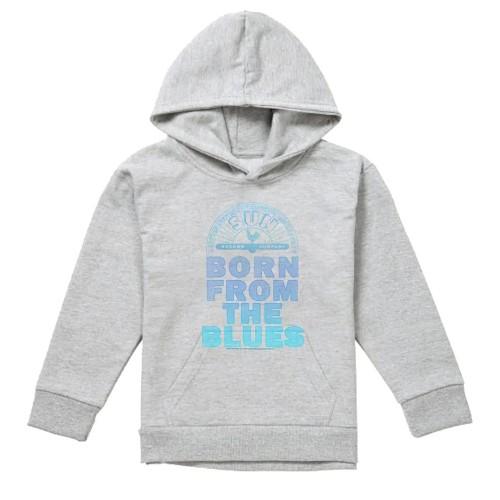 Sun Records Childrens/Kids Born From The Blues Heather Hoodie