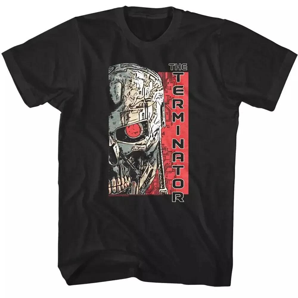 Terminator Cyborg Comic Sketch Men s T Shirt XXXXL
