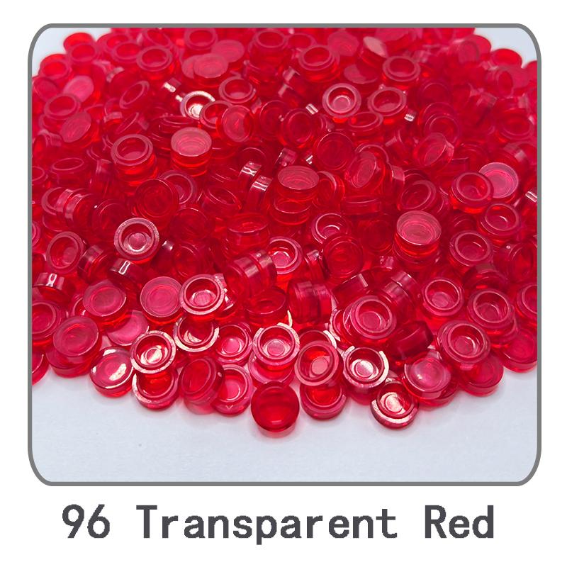 1000PCS 98138 Round Tile 1x1 Flat Circle Pixel Art Stuff Painting Construction Block Mosaic Drawing ideal for Artist Professional Player