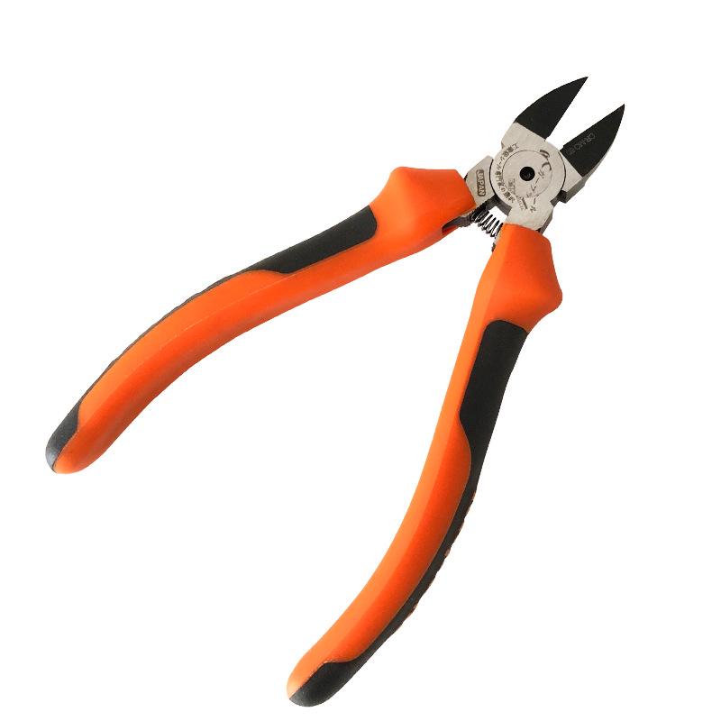 Kapusi 5" & 6" Industrial-Grade Non-Slip Chrome Vanadium Steel Oblique Pliers & Electronic Wire Cutters