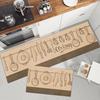 Kitchen Floor Mat Bedroom Living Room Long Bedside Area Rug Hallway Soft Washable Carpet Anti Slip Bathroom Entrance Doormat