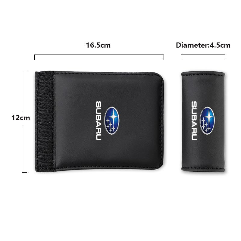 1Pcs PU Leather Roof Handle Anti-scratch Protector Case For Subaru STI Forester Impreza Legacy Outback XV BRZ WRX Tribeca Y14