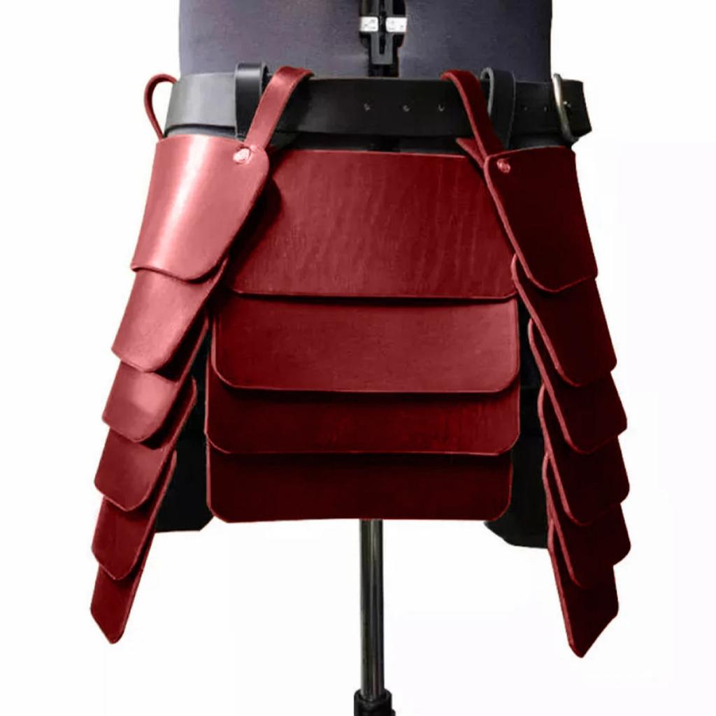 Medieval Viking Cosplay Dress with Belt Leg Guards Ancient Style Halloween Stage Costume