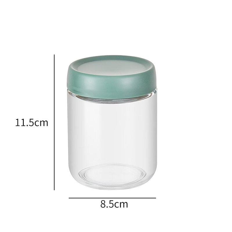 Ru Han 500ml Glass Food Storage Jars, 8-Pack