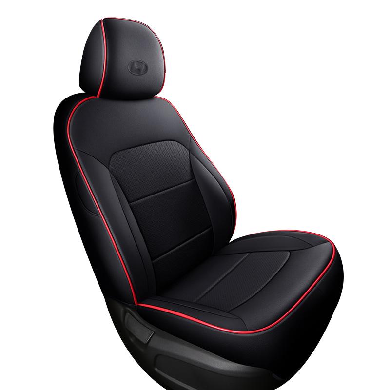 OMN Custom Full-Coverage Sports Leather Seat Cushion for Hyundai Elantra - Four Seasons Use