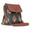 Printed Women's Hand Crafted Vegan Leather Flap Sling Bag