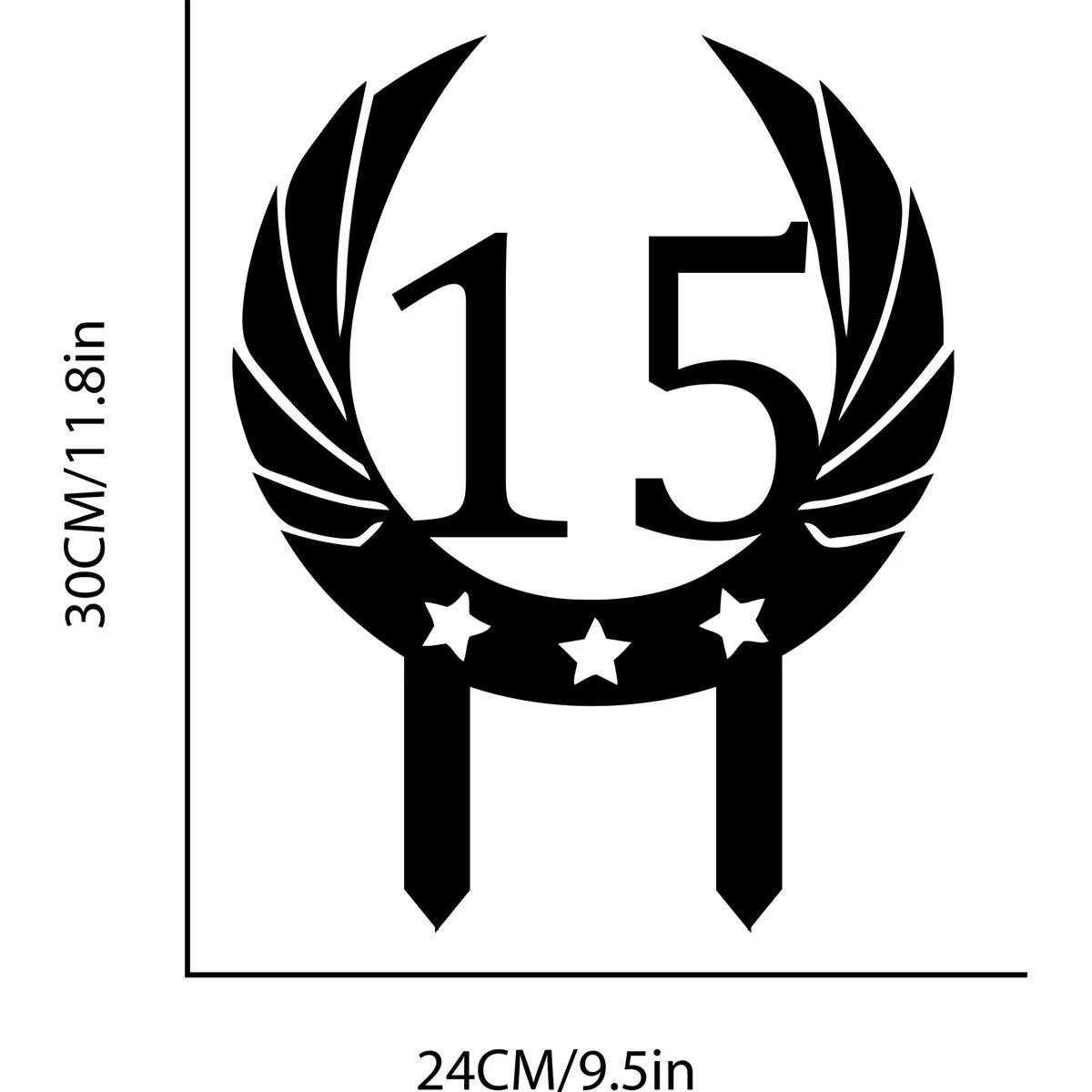 Custom Metal Sign Personalized Garden Address Stake Outdoor Decor