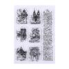 Retro Icons Silicone Stamps for Journals, DIY Photo Albums, and Card Decoration