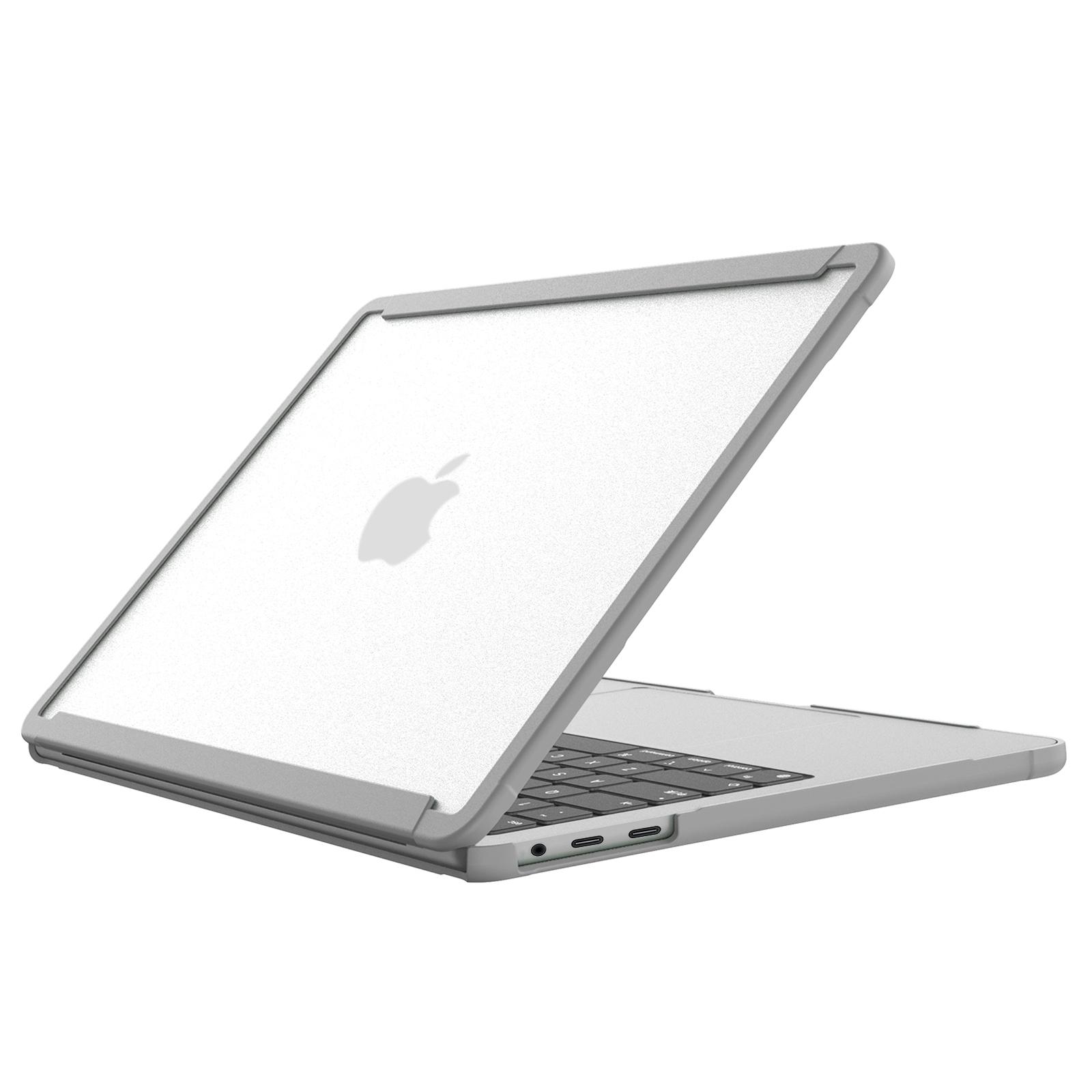 

BENWIS MP-SSC For Macbook Air 13 inch (2018-2019) A1932/(2020) A2179,A2337 Case PC+TPU Laptop Shockproof Cover Grey