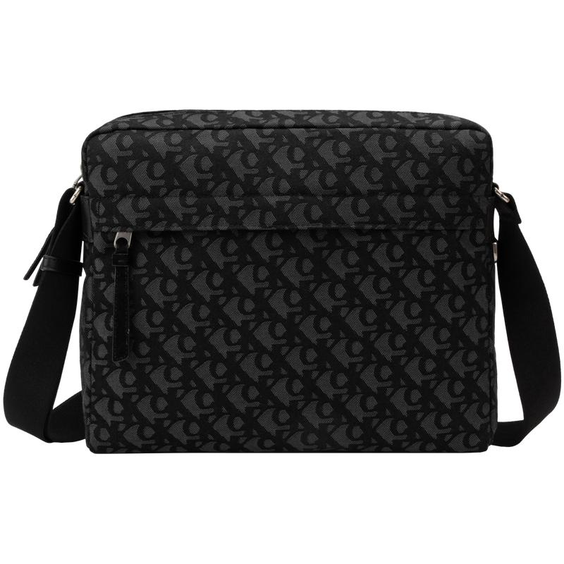 New CALVIN KLEIN Fabric Shoulder Bag Men's Space Black 4G3097G-UB1