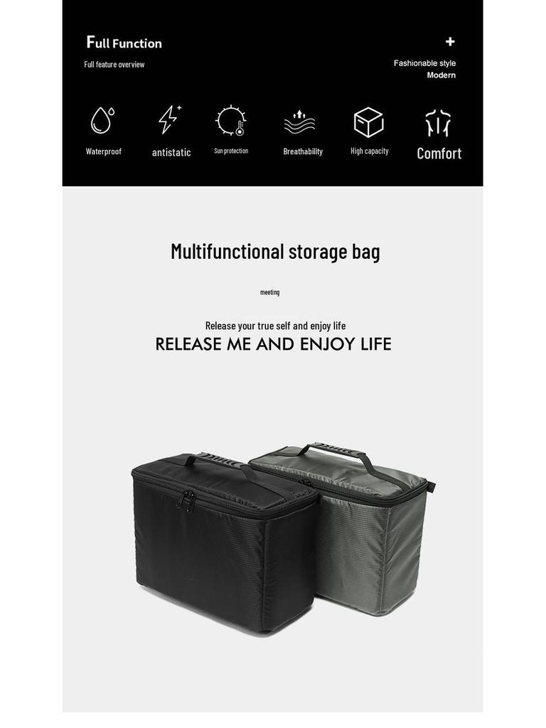 Three-Lens DSLR Camera Bag: Waterproof, Large Capacity, Super Thick, Outdoor Handbag