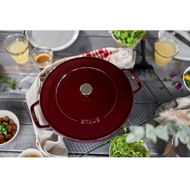 Сковорода для запекания Zwilling Staub 28 см оранжевая 3,7 л (40511-513-0)