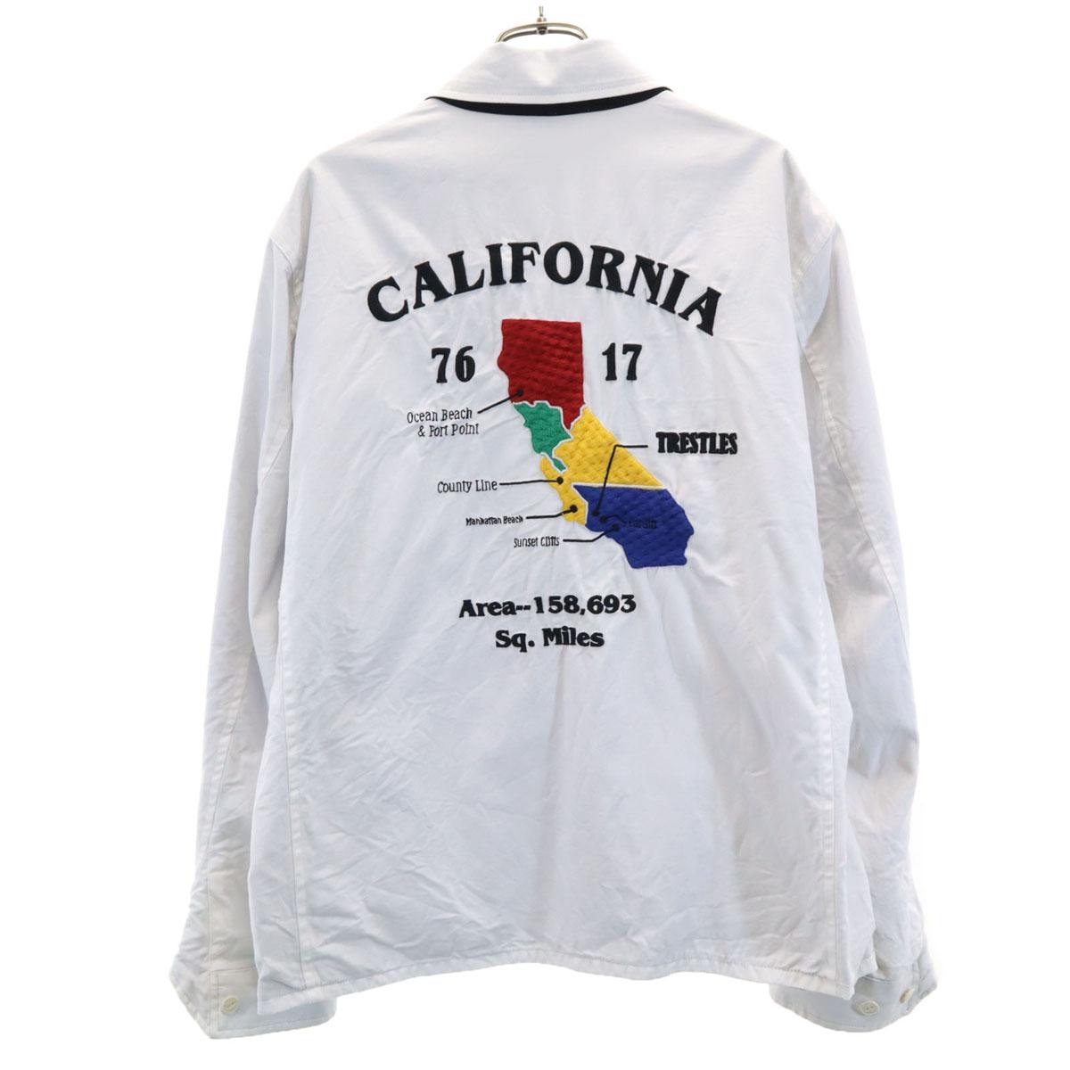 

Ron Herman Reversible Zip jacket L white Men s Used