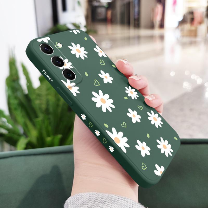 Beautiful Daisy Phone Case For Samsung Galaxy A17 A57 A37 A07 A56 A36 A26 A16 A06 Silicone Cover