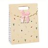 10 Pcs Gift Paper Handbag Small Bag Flip, Small Packaging Exquisite Gift Bag, Three Sizes Available