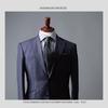 Quattro Pieghe Wool CANONICO Super by Y&TAILOR Tie, 100's Wool, Three-Wrap Hand-Rolled, Herringbone, Y&TAILOR