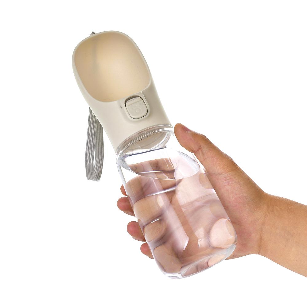 Tragbare Hunde-Wasserflasche für kleine große Hunde Haustiere Outdoor Spaziergang Auslaufsicher Reise Wasserspender Chihuahua Labrador Zubehör