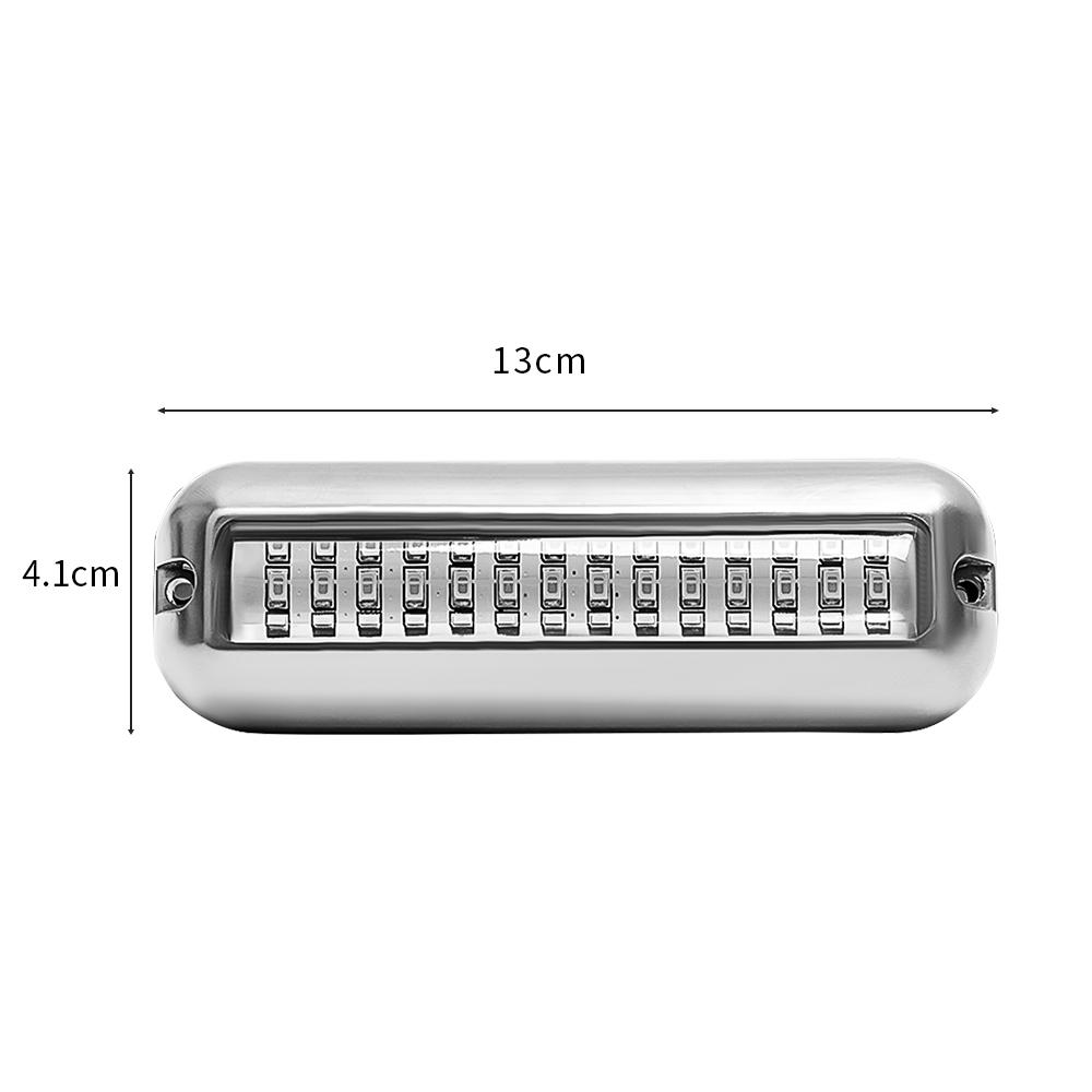 1-4Pcs 42LED Yacht Underwater Light Stainless Steel Marine Navigation Light IP68 Waterproof Marine Boat Lamp Yacht Accessories