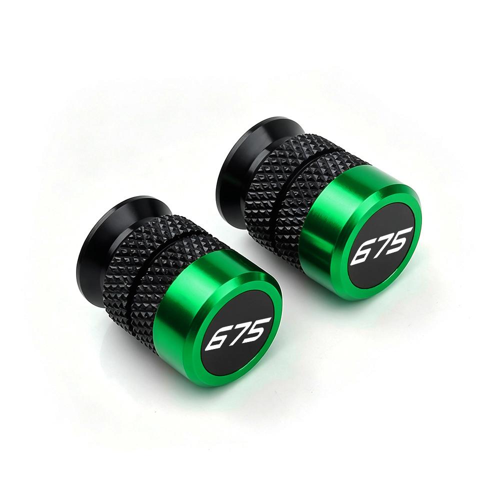 Motorcycle Wheel Tire Valve Port Caps Cover CNC Accessories For Triumph Street Triple 765 RS /S/R 765RS 675 2025 Daytona