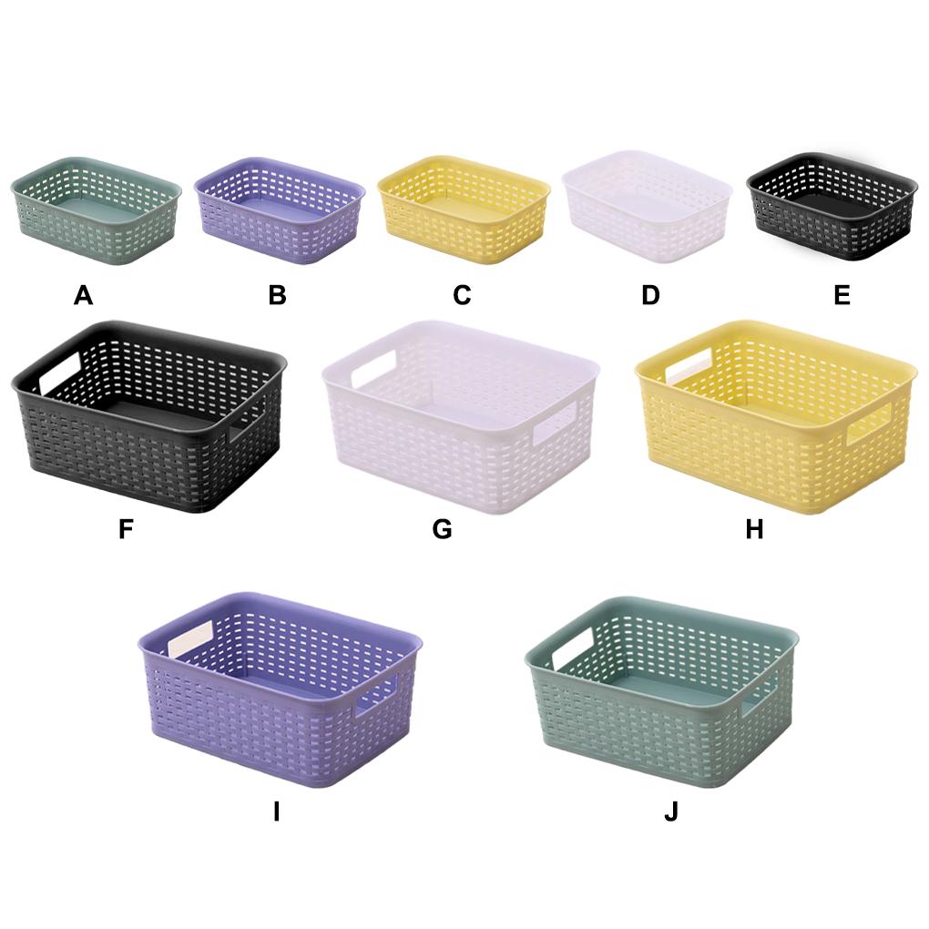 Household Storage Basket - Versatile And Practical For Office Kitchen Bathroom Plasticforte Laundry Basket Woven