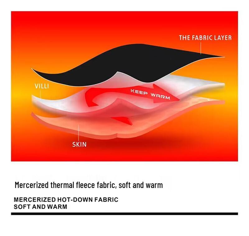 2024 Unisex Höst/Vinter Fleece Varma Cykelbyxor