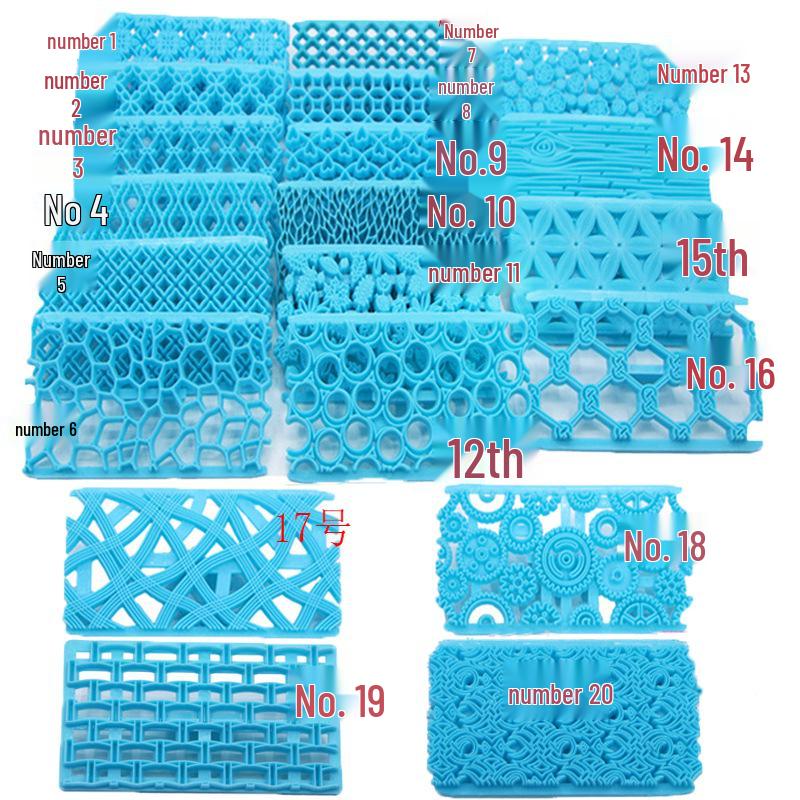 Folk Art Cake Mold & Cookie Stamp Embosser