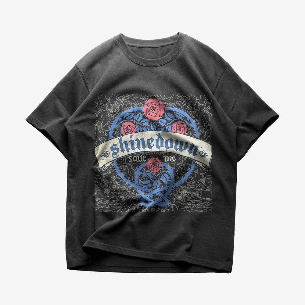 

Shinedown Band Save Me Alternative Metal T Shirt Full Size S-5XL Unisex T-Shirt L