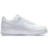 Nike Air Force 1 Move To Zero - Triple White Damen Sneaker Schwarz Metallic-Silber DC9486-101