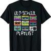 Cassette Tape Music T-Shirt Retro 80s Old School Playlist T-Shirt