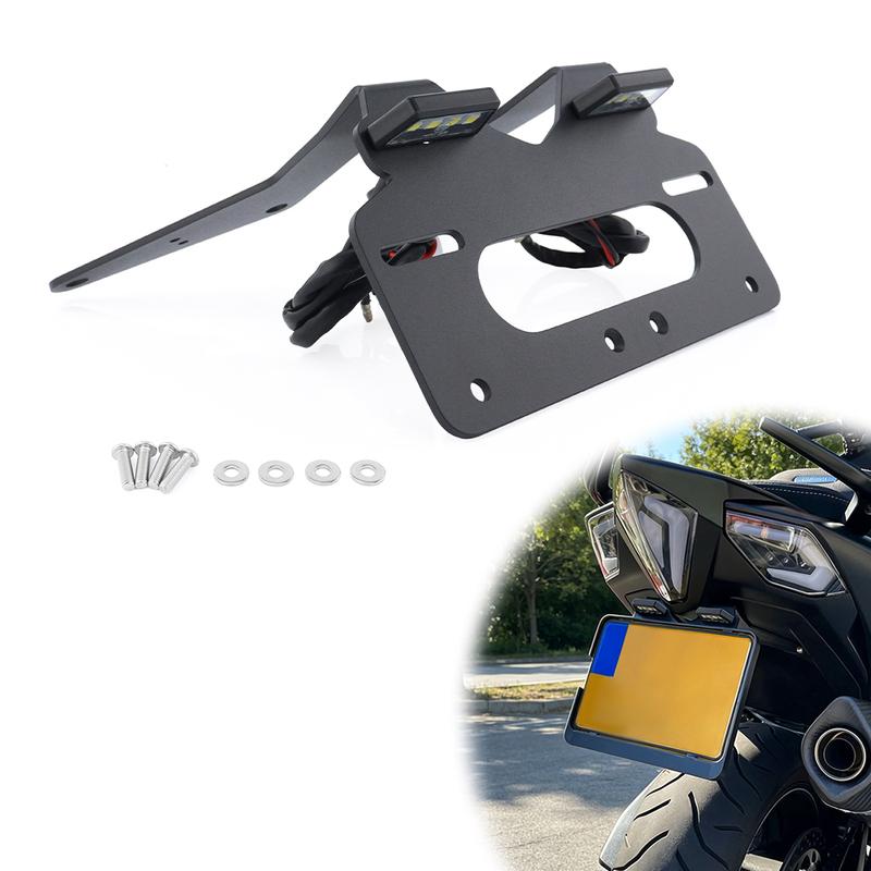 Rear Tail Tidy Fender Eliminator Kit Fit For Yamaha TMAX 530 T-MAX 2012 2013 2014 2015 2016 License Plate Holder Bracket