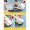30/60Pcs Shoe Toe Rain Stickers Clear Films Shoe Head Stain Removal Wear Resistant Dirt Resistant Waterproof Shoe Stickers