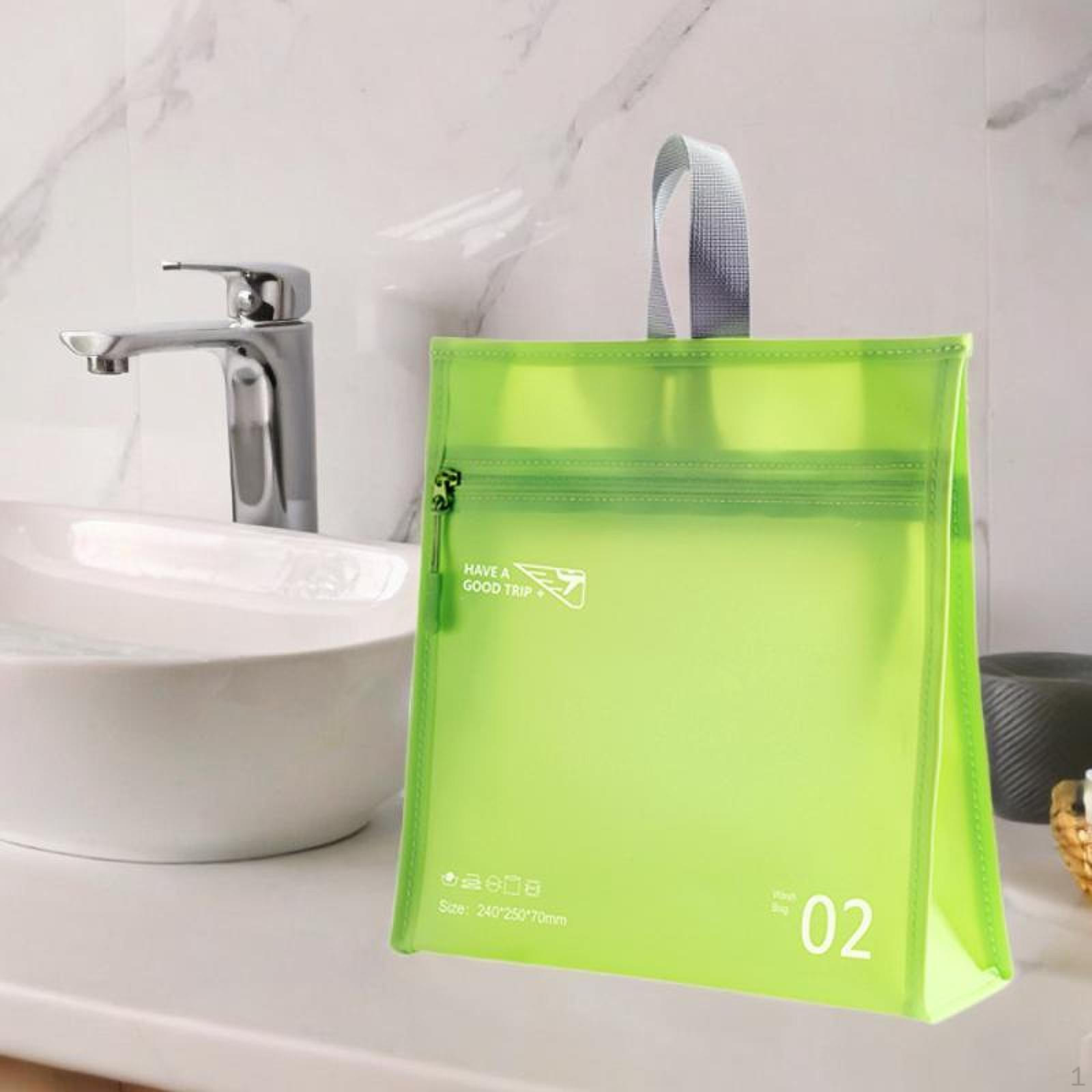 

Портативная косметичка для косметических средств для багажа, чемодана, путешествий для женщин зелёный