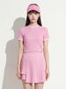 Crive Nine Elastic Banding Multi Swing Pleated Skirt L/Pk