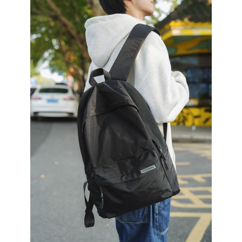 Large capacity new men's and women's schoolbags new student backpacks lightweight casual backpacks