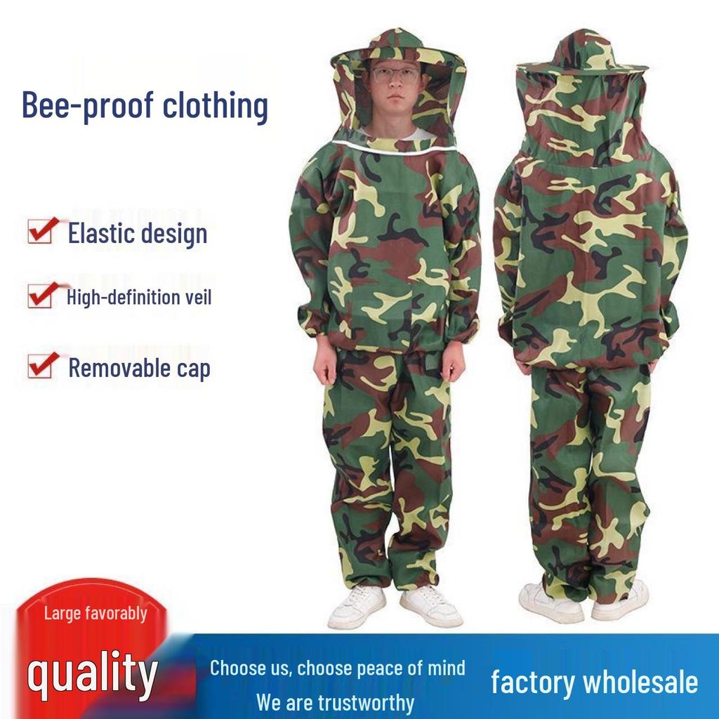 Beekeeping Protective Suit with Breathable Hood