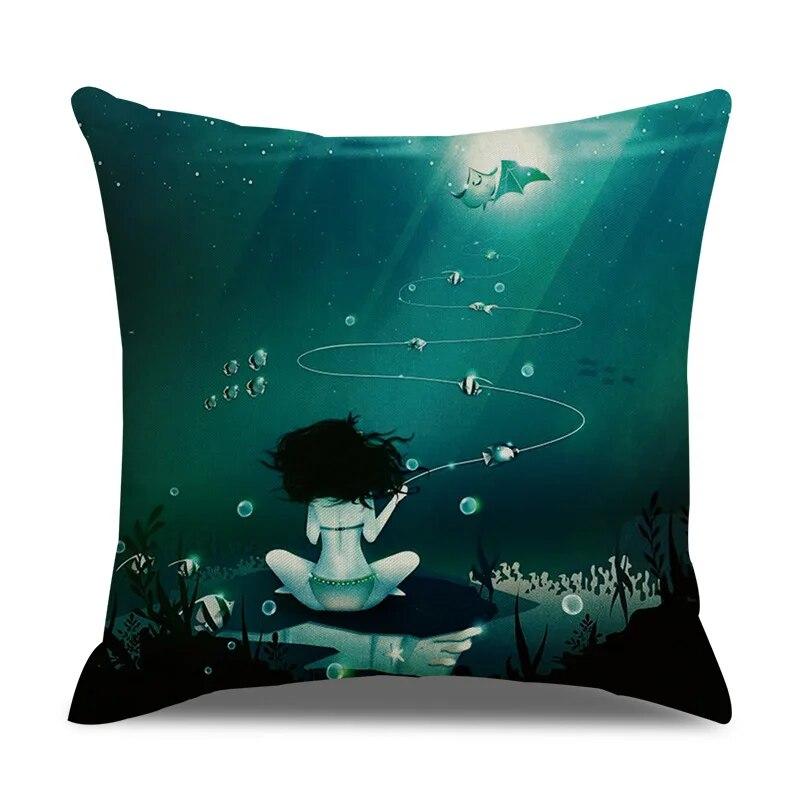 Dream Pillowcase Car Sofa Cushion Cover Home Decor